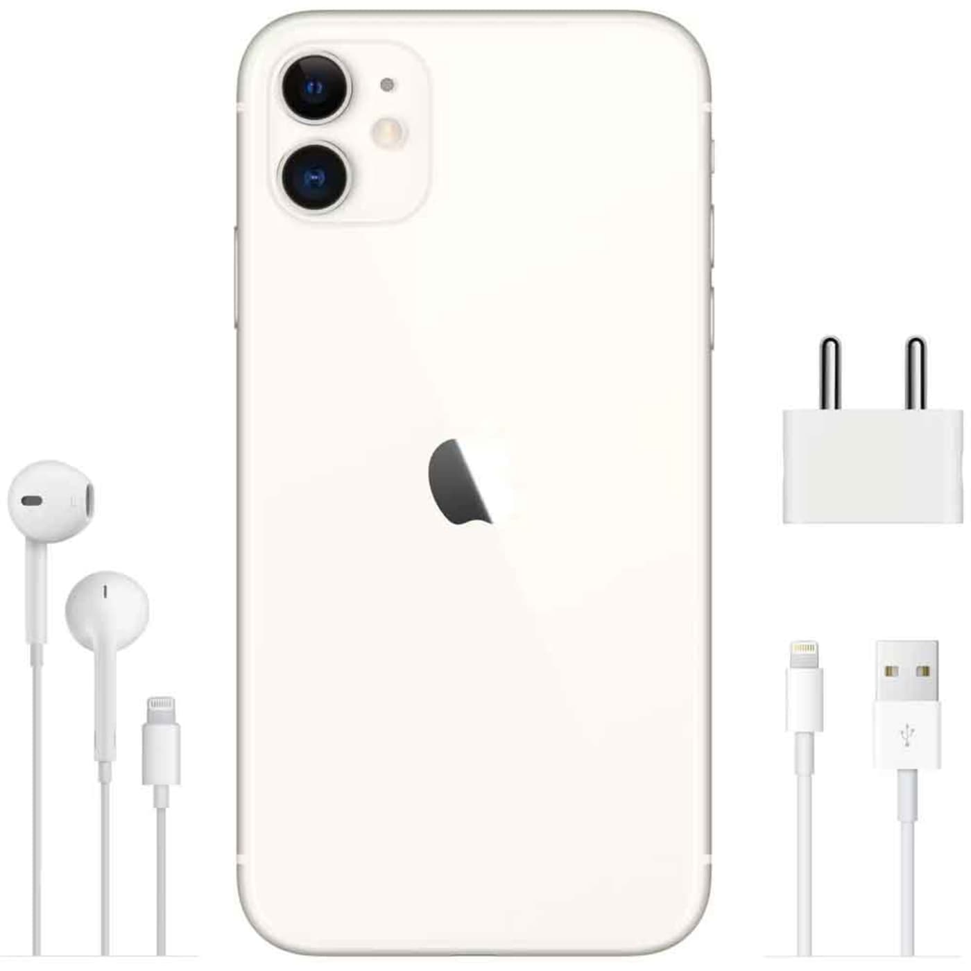 Apple iPhone 11 (128GB, White) image 4